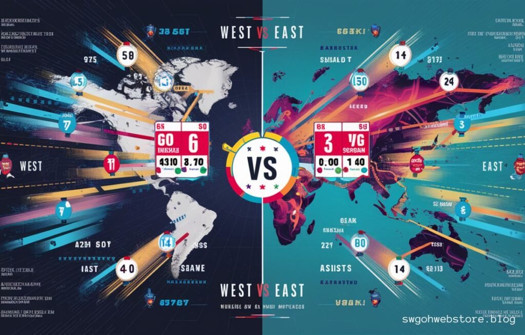 West vs East Match Player Stats