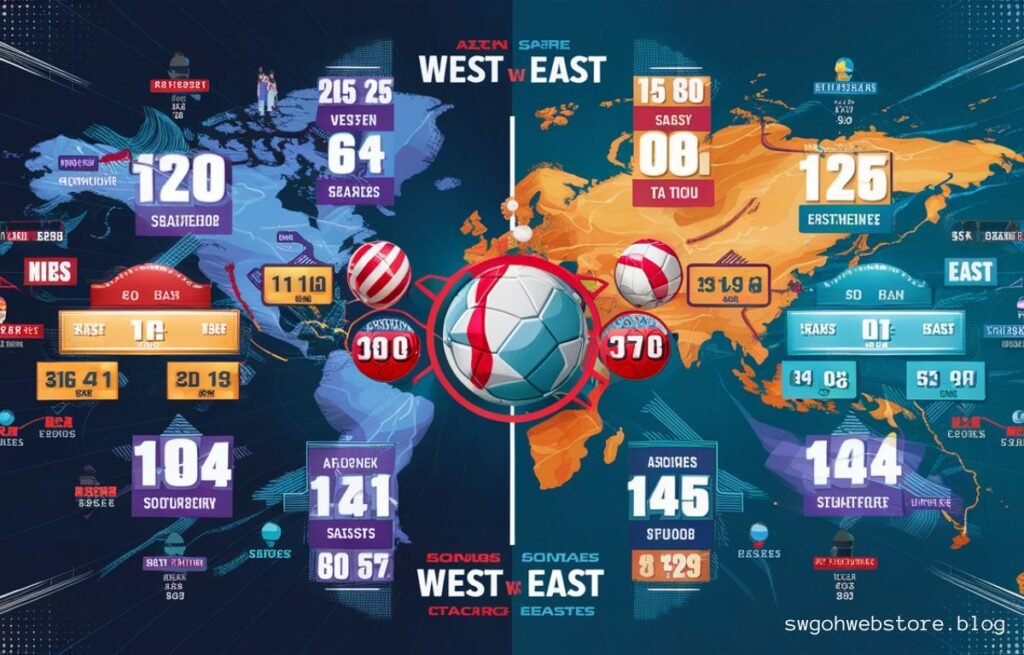 West vs East Match Player Stats