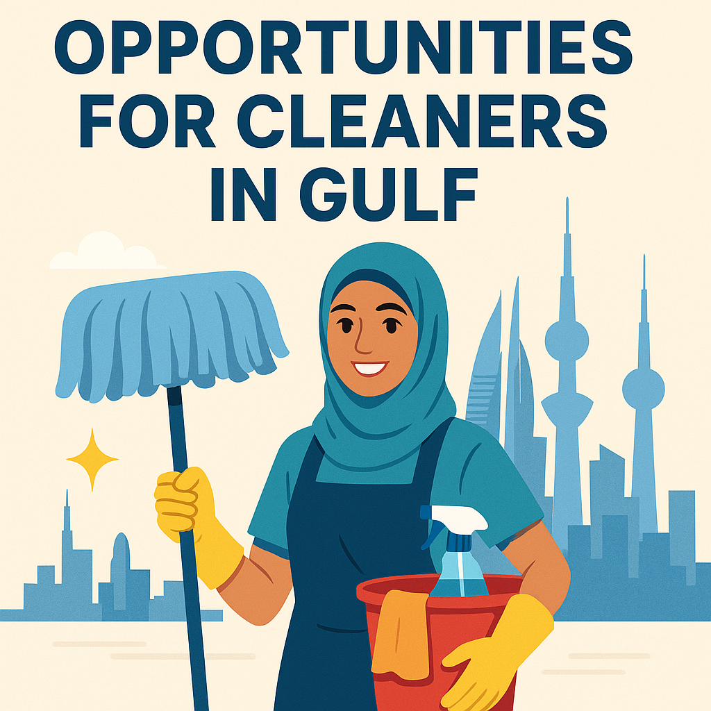 Opportunities for Cleaners in Gulf 2025