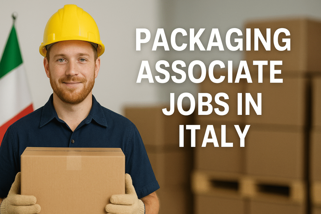 packaging associate jobs in itlay