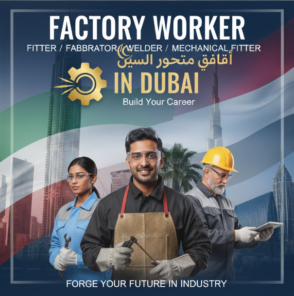 Factory Worker Jobs In Dubai